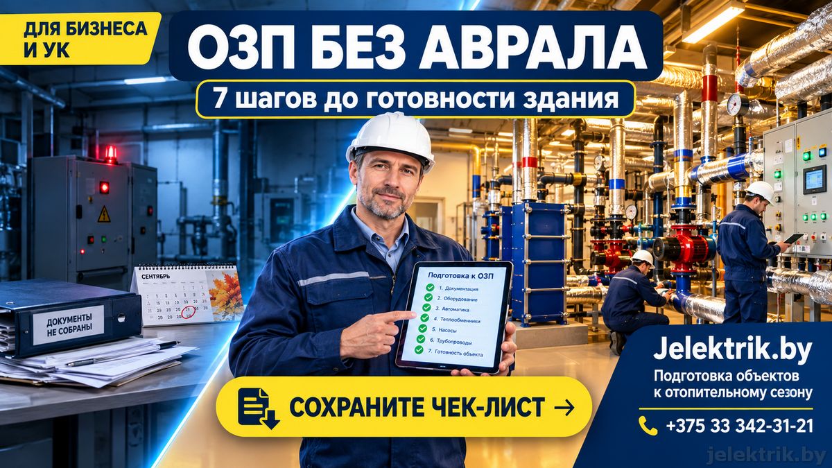 Подготовка коммерческого здания к отопительному сезону без аврала